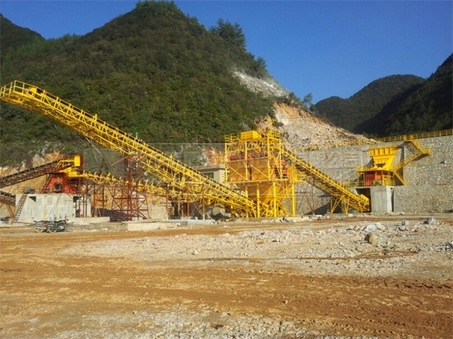 山河永清時(shí)產(chǎn)800-1000噸砂石生產(chǎn)線覽