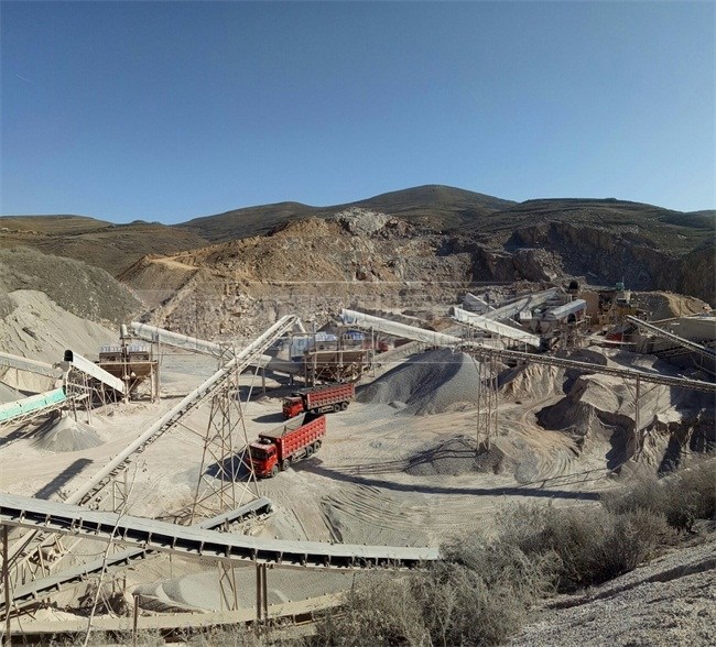 石料生產(chǎn)線中的振動(dòng)篩