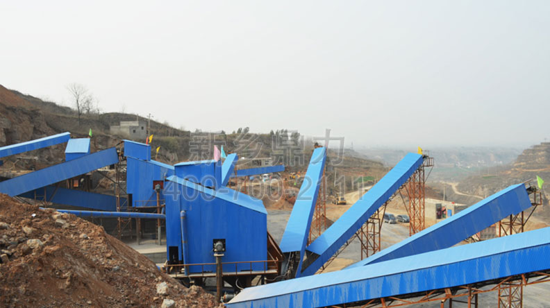 重慶時產(chǎn)700噸環(huán)保石料廠