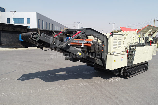 鵝卵石移動式破碎機的優(yōu)勢特點 鵝卵石移動式破碎機的優(yōu)勢特點